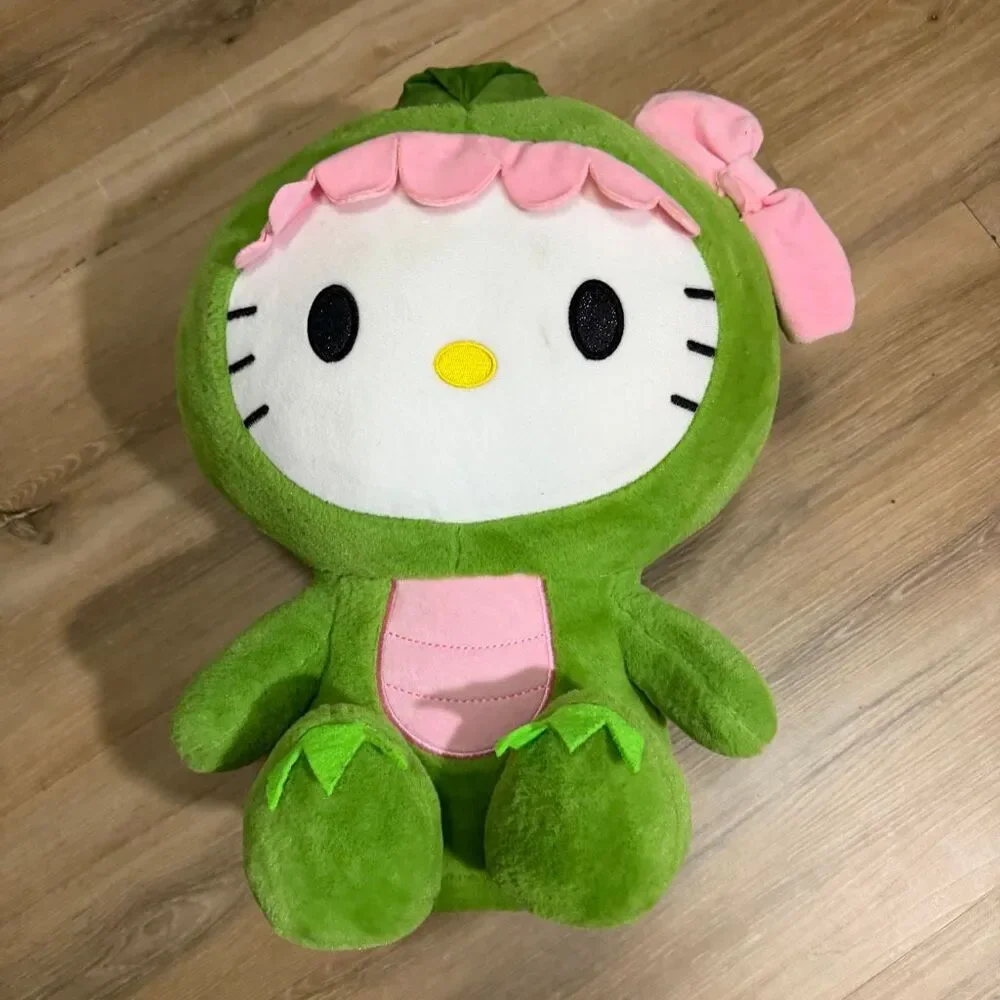 Sanrio Hello Kitty Dinosaur Plush Stuffed Animal Kaiju Cosplay Kawaiicore Cute